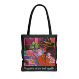 Between Stars and Spells Tote Bag