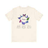 Taurus Astrology Butterfly Tee