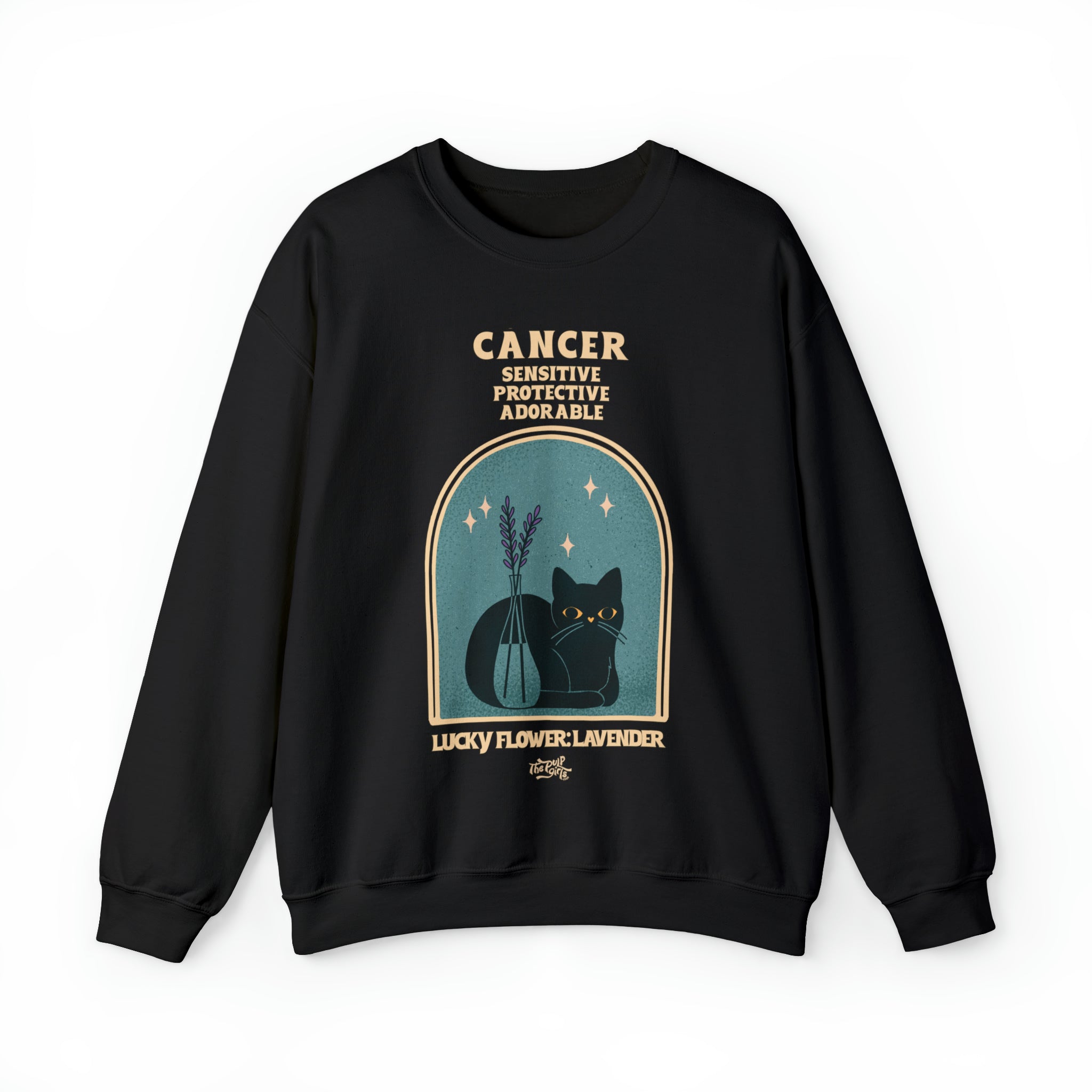 Cancer Cat Astrology Crewneck