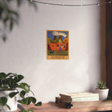 Taurus Autumn Home Astrology Art Print