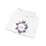 Aries Butterfly Astrology Hoodie