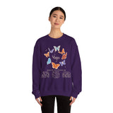 Virgo Butterfly Astrology Crewneck