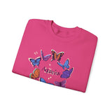 Aquarius Butterfly Astrology Crewneck