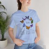 Leo Astrology Butterfly Tee