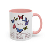 Aries Butterfly Astrology Mug