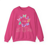 Libra Butterfly Astrology Crewneck