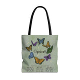 Capricorn Butterfly Astrology Tote