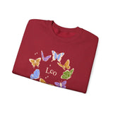Leo Butterfly Astrology Crewneck