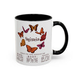 Sagittarius Butterfly Astrology Mug