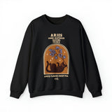 Aries Cat Astrology Crewneck