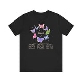 Taurus Astrology Butterfly Tee