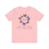 Aries Astrology Butterfly Tee