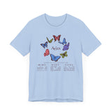 Aries Astrology Butterfly Tee