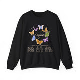 Capricorn Butterfly Astrology Crewneck