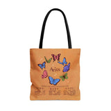 Aries Butterfly Astrology Tote