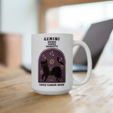Gemini Cat Astrology Mug