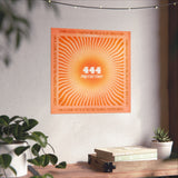 444 Angel Number Matte Art Print