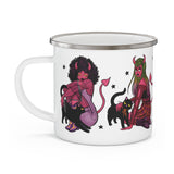Demon Darling Enamel Mug