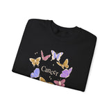 Cancer Butterfly Astrology Crewneck