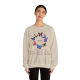 Aries Butterfly Astrology Crewneck