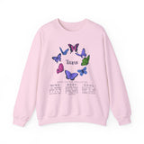 Taurus Butterfly Astrology Crewneck