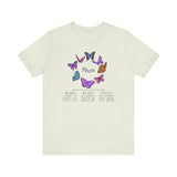 Pisces Astrology Butterfly Tee