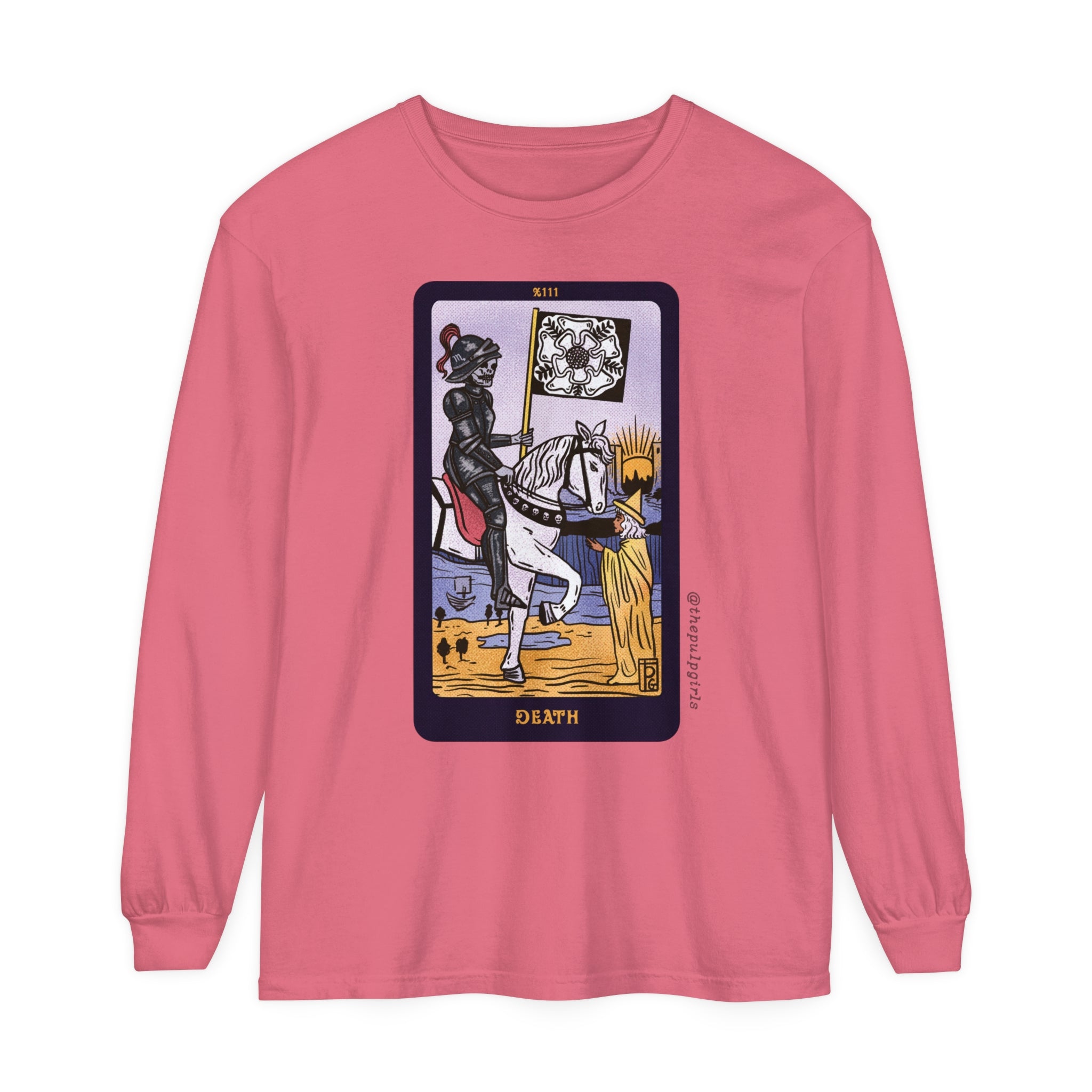 Death Tarot Long Sleeve Tee