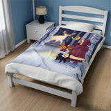 Winter Witch Magic Plush Blanket