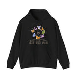 Leo Butterfly Astrology Hoodie