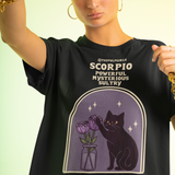 Scorpio Cat Astrology Tee