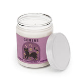 Gemini Cat Astrology Candle