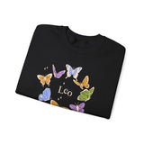 Leo Butterfly Astrology Crewneck