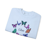Libra Butterfly Astrology Crewneck