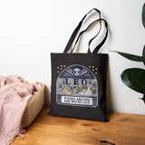 Memento Mori Astrology Canvas Tote - Leo