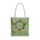Leo Butterfly Astrology Tote