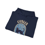 Cancer Spooky Cat Astrology Hoodie