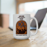Aries Cat Astrology Mug