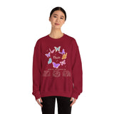 Pisces Butterfly Astrology Crewneck