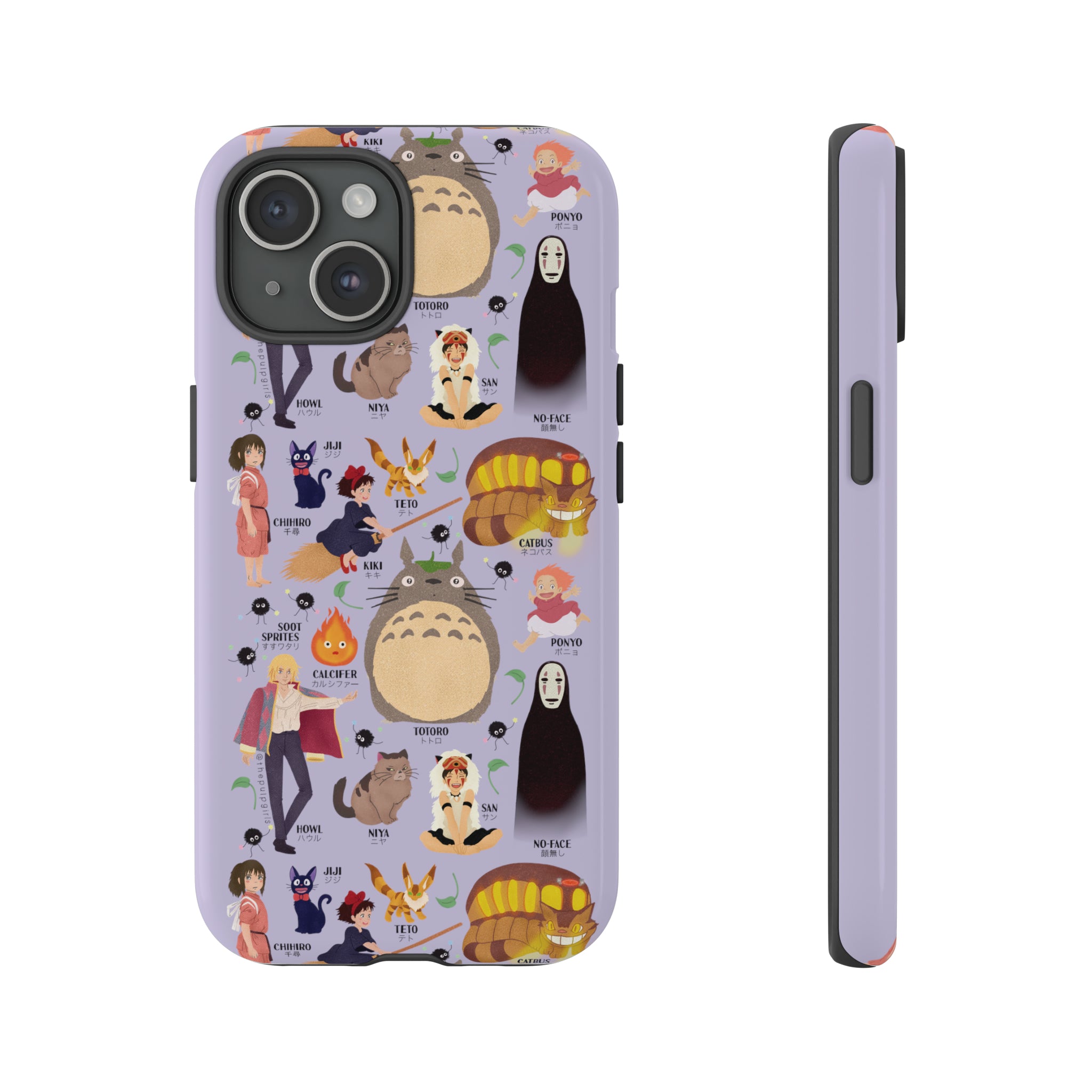 Studio Ghibli Fan Phone Case The Pulp Girls Studio Ghibli Fan Phone Case The Pulp Girls