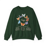 Virgo Butterfly Astrology Crewneck