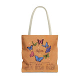 Aries Butterfly Astrology Tote