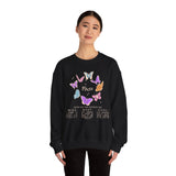Pisces Butterfly Astrology Crewneck