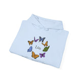 Leo Butterfly Astrology Hoodie