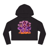 Spooky Mushrooms Crop Sweatshirt