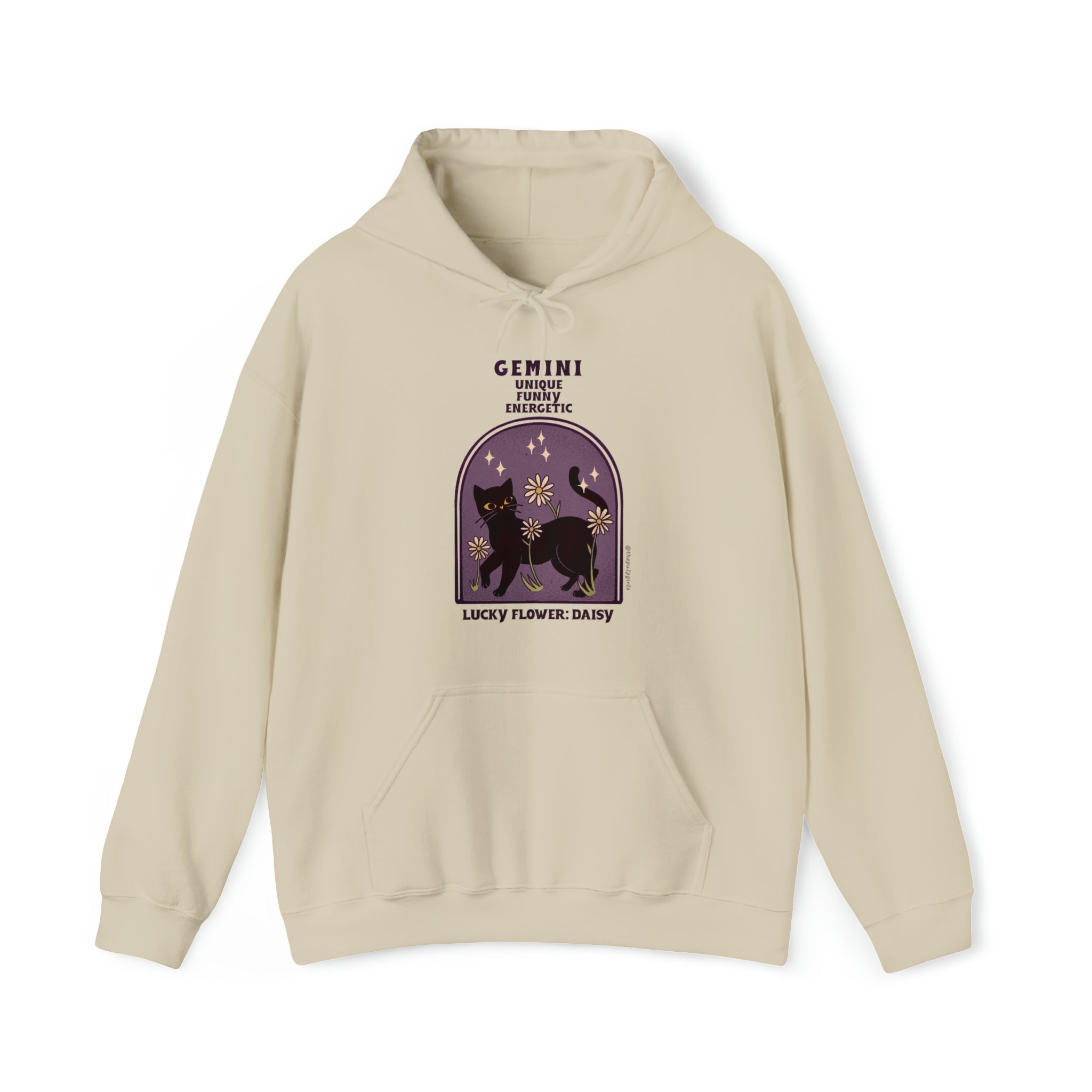 Gemini Cat Astrology Hoodie