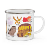 Ghibli Cuties Enamel Camp Mug