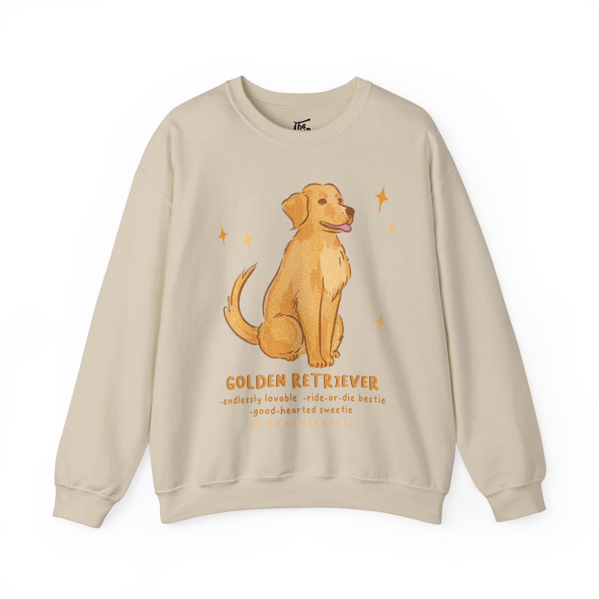 Golden Retriever Dog Crewneck