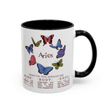 Aries Butterfly Astrology Mug