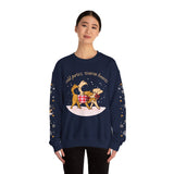 Cold Paws, Warm Hearts Crewneck Sweater