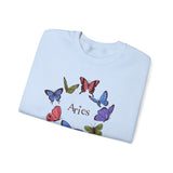 Aries Butterfly Astrology Crewneck
